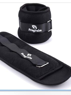 Ankle Weights, One Pair 2 pds Wrist Leg Arm Weights Comfortable and Soft